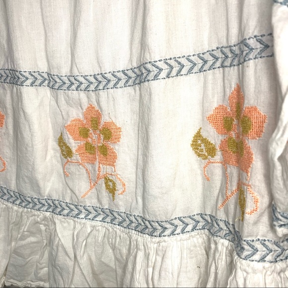 Cupio boho embroidered top small - Picture 5 of 7